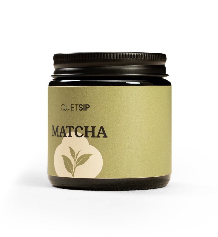 QUIETSIP Organic Match Tea, Unsweetened Iced or Hot Tea