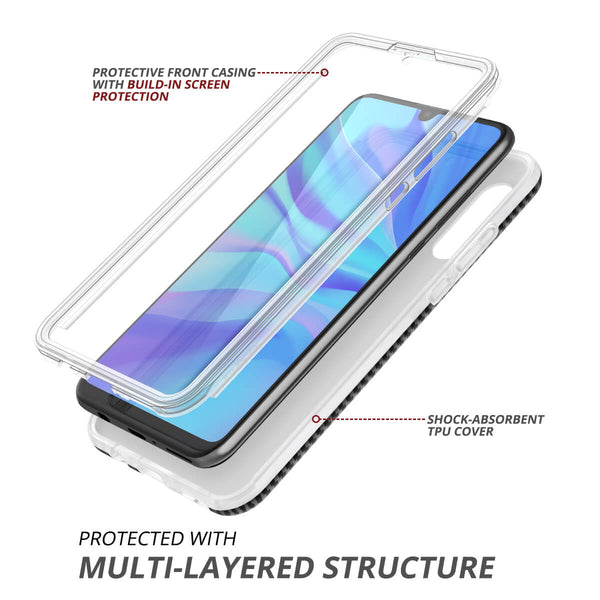 HUAWEI P30 lite Case with Built in Screen Protector Slim Bumper Case