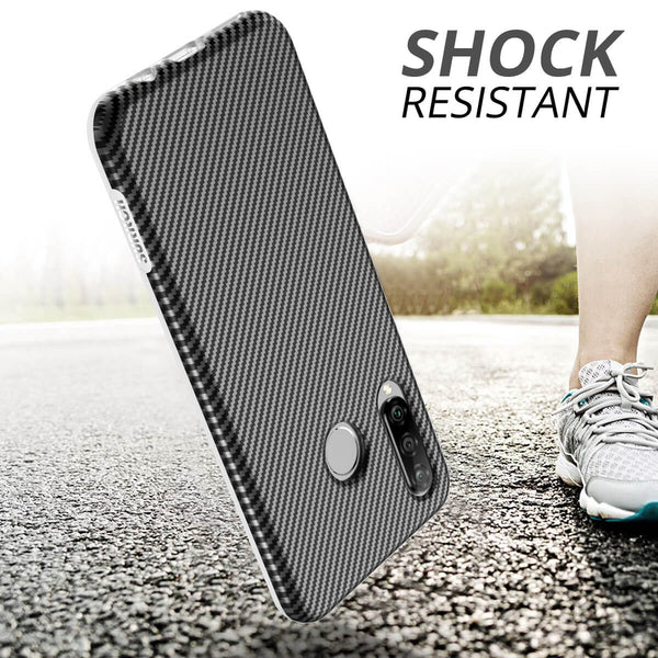 HUAWEI P30 lite Case with Built in Screen Protector Slim Bumper Case