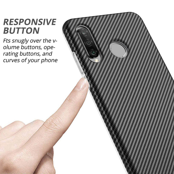 HUAWEI P30 lite Case with Built in Screen Protector Slim Bumper Case