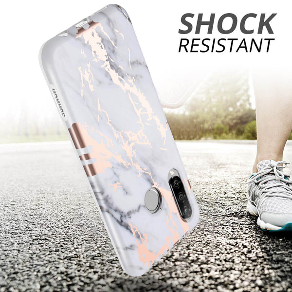 HUAWEI P30 lite Case with Built in Screen Protector Slim Bumper Case