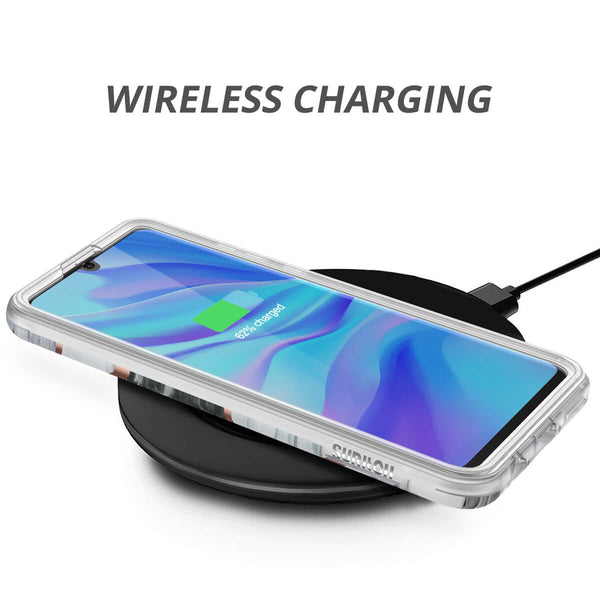 HUAWEI P30 lite Case with Built in Screen Protector Slim Bumper Case