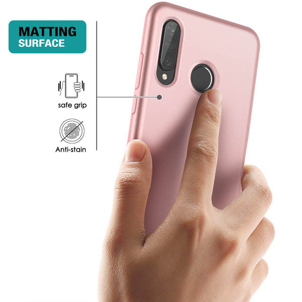 HUAWEI P30 lite Case with Built in Screen Protector Slim Bumper Case