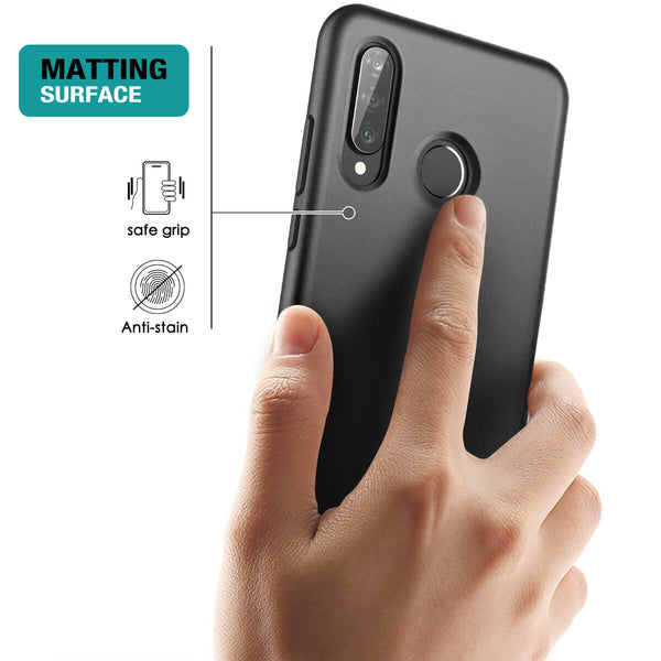 HUAWEI P30 lite Case with Built in Screen Protector Slim Bumper Case