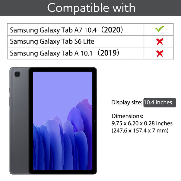 SURITCH Case for Samsung Galaxy Tab A7 10.4 Inch (SM-T500/T505/T507）