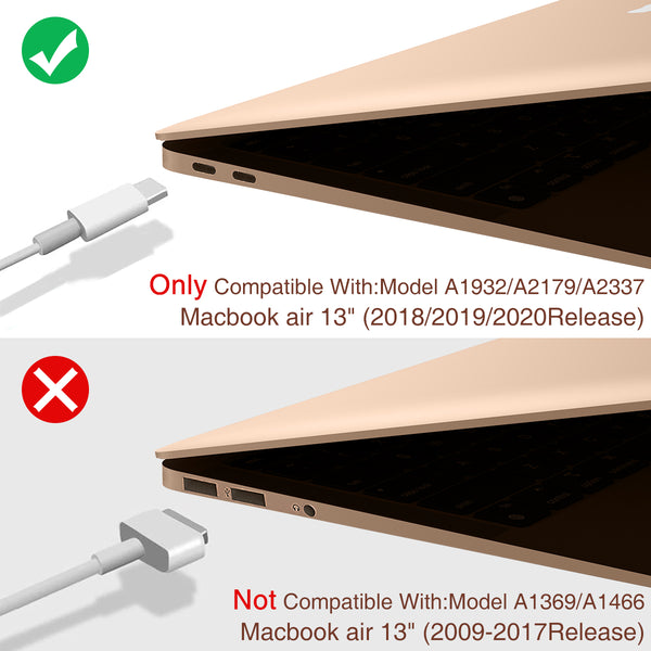SURITCH Compatible with MacBook Air 13 Inch Case