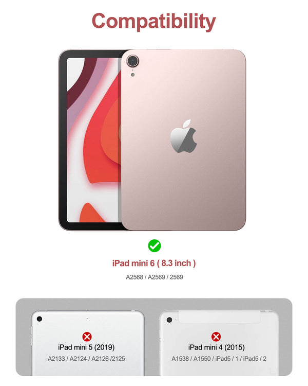 ONPINT Case for iPad Mini 6 2021（8.3 Inch）